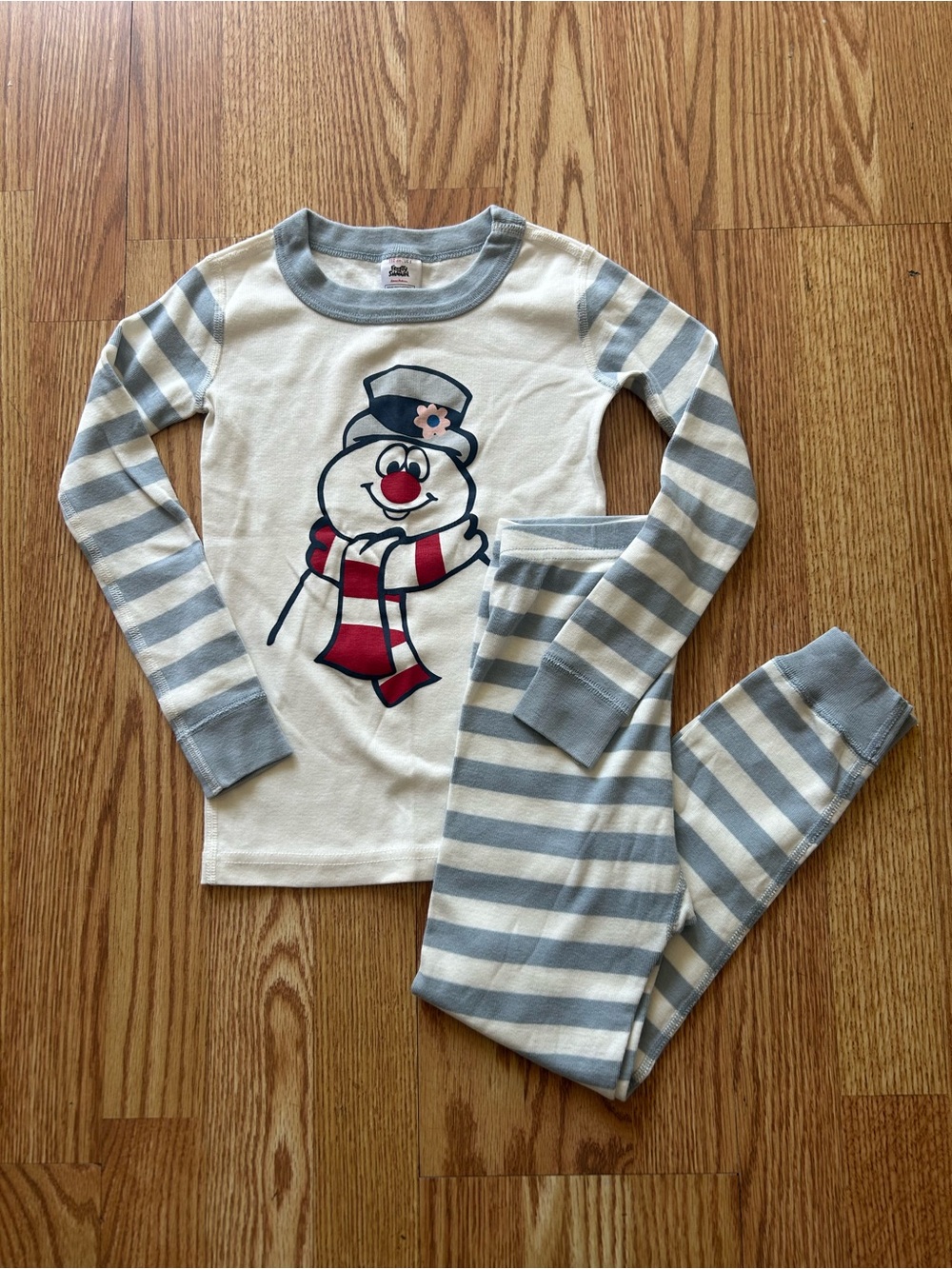 Hanna Andersson Frosty The Snowman Unisex Pajama Set Size 110/US5